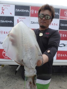 4位　佐々木さん 1772g　鷹島にて